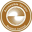 Accessible Vendor Benetech Certificate